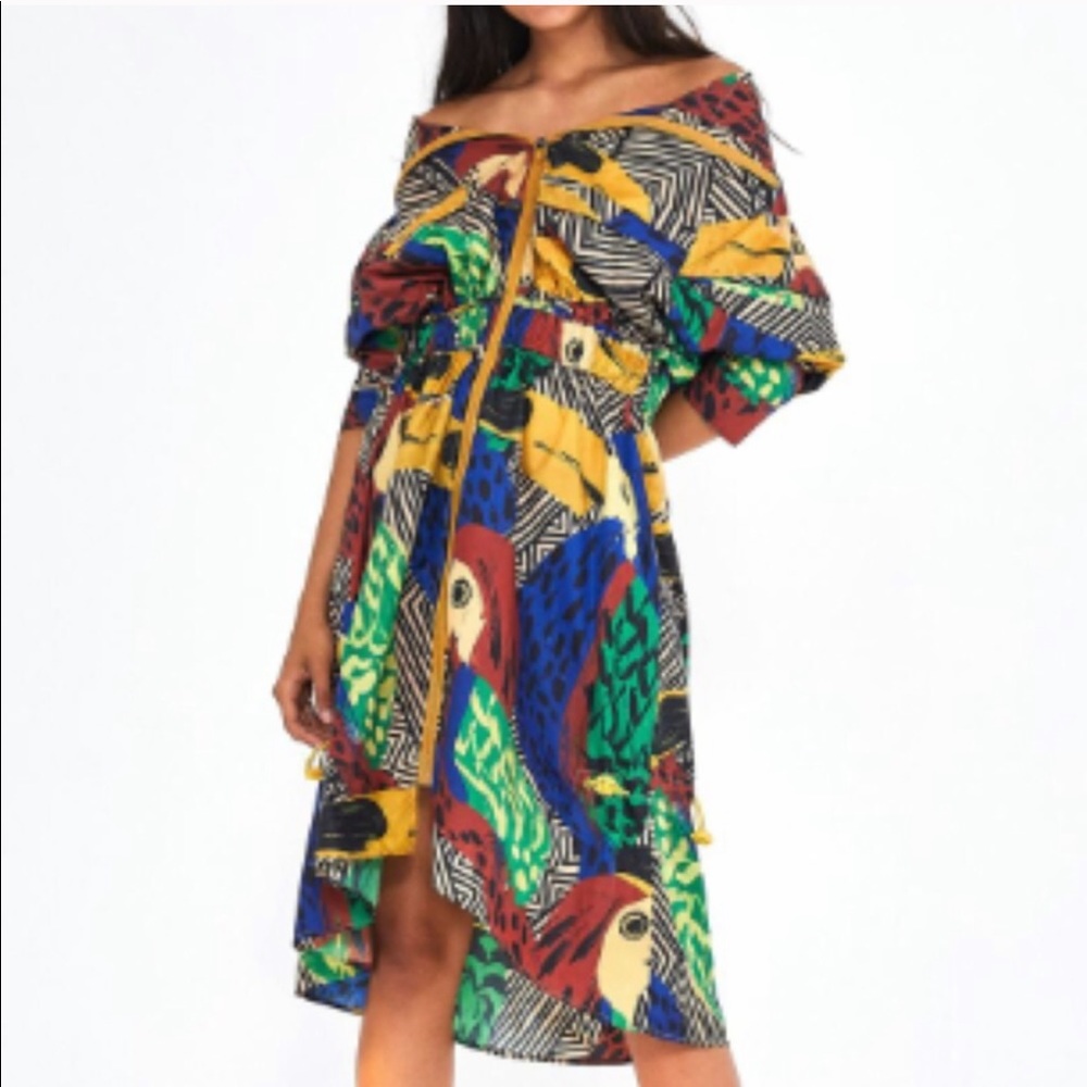 FARM RIO | XS Parka Dress